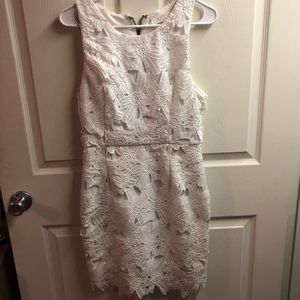 White ASTR lace dress